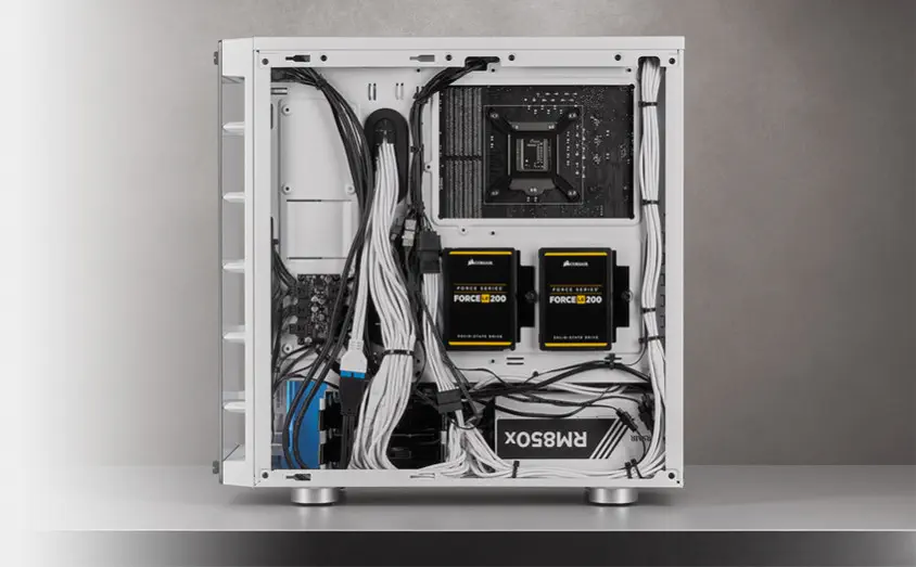 Corsair iCUE 465X RGB CC-9011189-WW ATX Mid-Tower Gaming Kasa