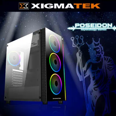 Xigmatek Poseidon EN42883 ATX Mid-Tower Gaming Kasa