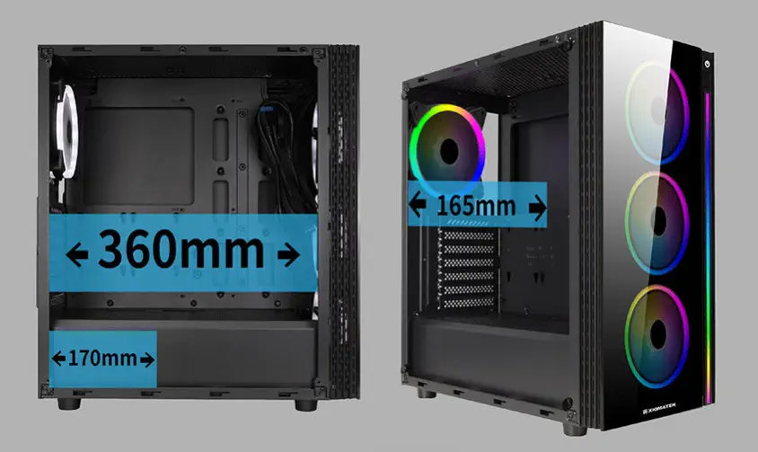 Xigmatek Poseidon EN42883 ATX Mid-Tower Gaming Kasa