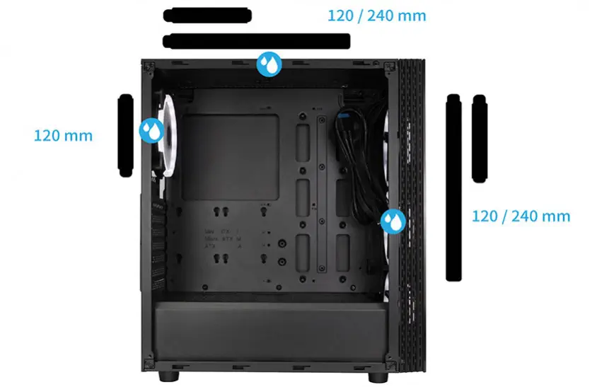 Xigmatek Poseidon EN42883 ATX Mid-Tower Gaming Kasa