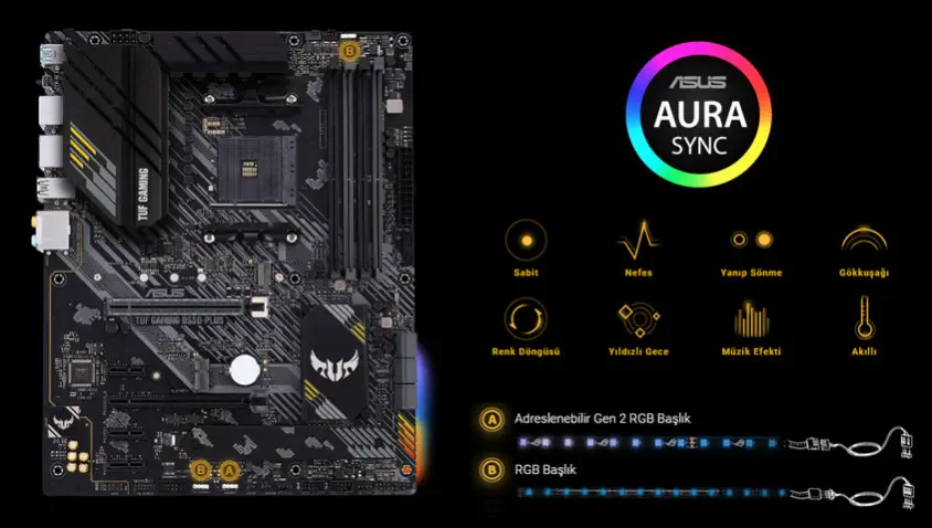 Asus TUF Gaming B550-Plus Gaming Anakart