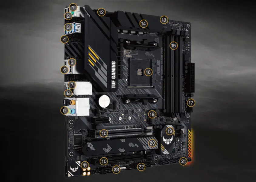 ASUS Tuf Gaming B550M-Plus Gaming Anakart
