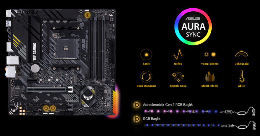Asus Tuf Gaming B550M-Plus Gaming Anakart