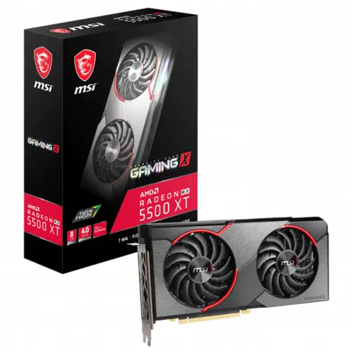 MSI Radeon RX 5500 XT Gaming X Gaming Ekran Kartı