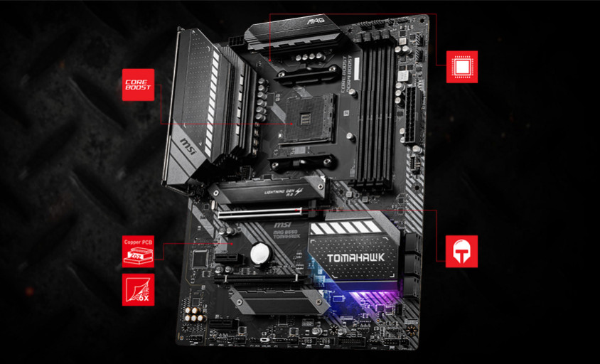 MSI MAG B550 TOMAHAWK Gaming Anakart