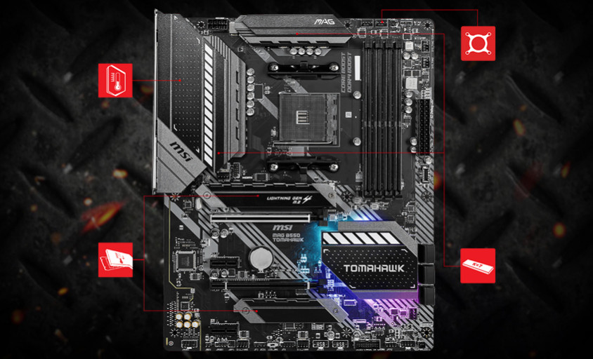 MSI MAG B550 TOMAHAWK Gaming Anakart
