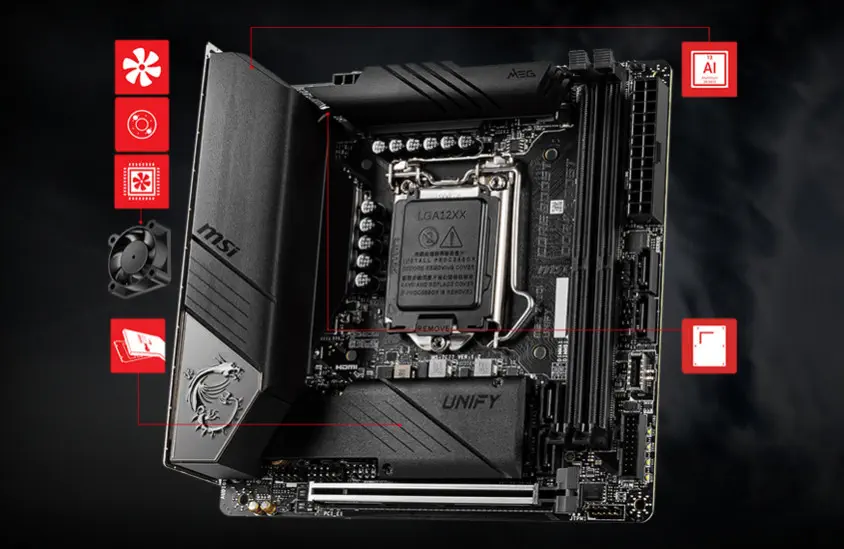 MSI MEG Z490I UNIFY Gaming Anakart