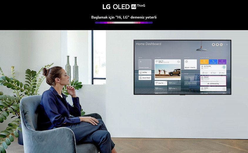 LG OLED65GX6LA 65 inç 165 Ekran 4K Ultra Hd Smart OLED TV