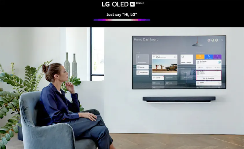 LG OLED65WX9LA 65 inç 4K Ultra HD Smart OLED TV