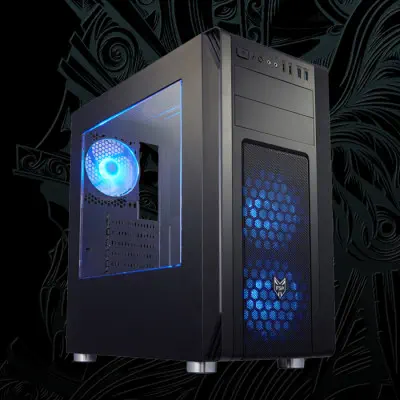 FSP CMT230 ATX Mid-Tower Gaming Kasa