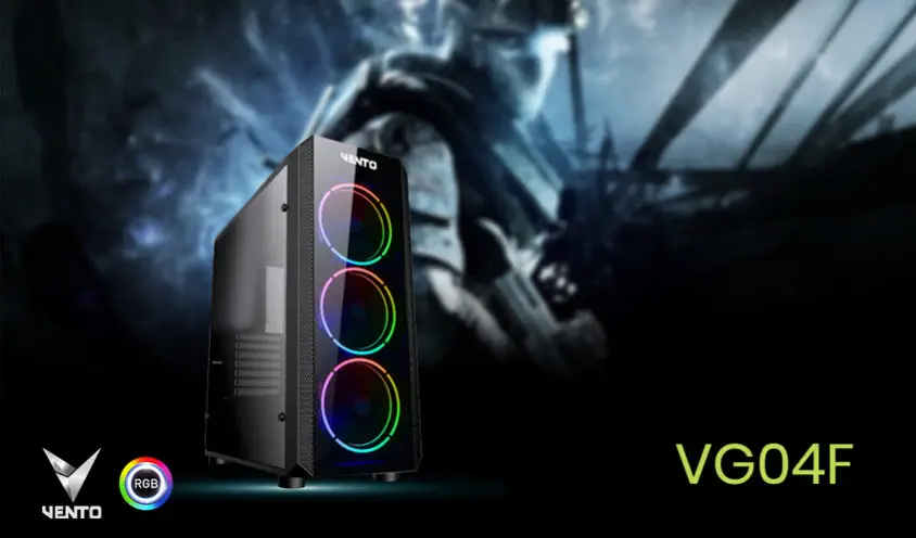 Vento VG04F+ 700W ATX Mid-Tower Gaming Kasa