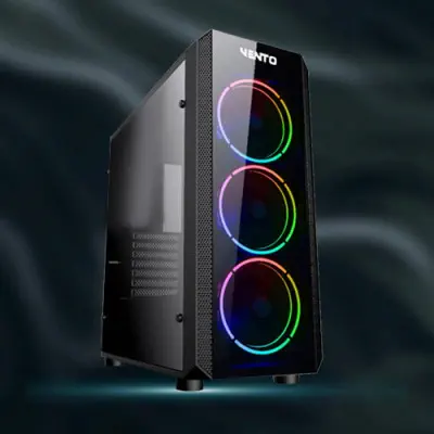 Vento VG04F+ 700W ATX Mid-Tower Gaming Kasa