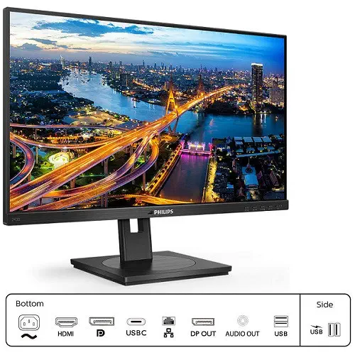 Philips 243B1-00 23.8″ 4ms 75Hz Adaptive Sync IPS FullHD Monitör