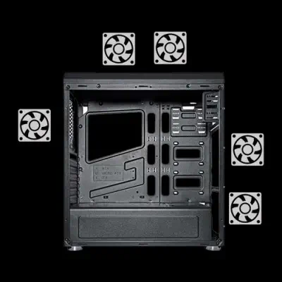 Vento VG06F+ 700W ATX Mid-Tower Gaming Kasa