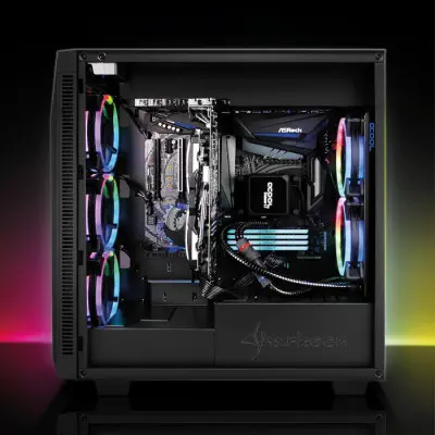 Sharkoon REV200 RGB ATX Mid-Tower Gaming Kasa