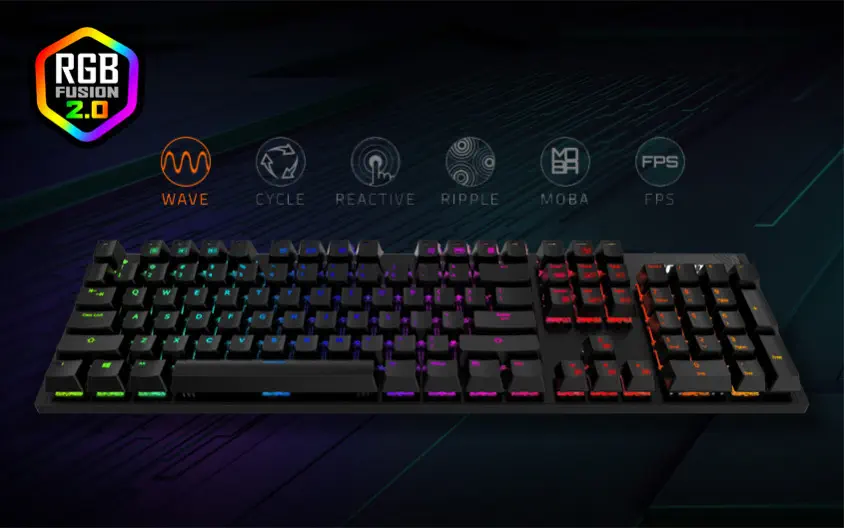 Gigabyte Aorus K1 Cherry MX Red Switch Mekanik Gaming Klavye