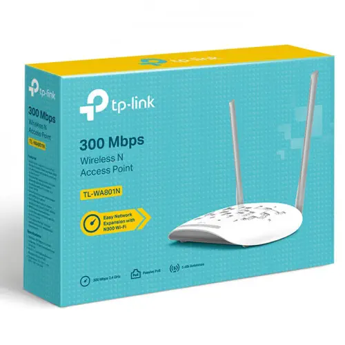 Tp-Link TL-WA801N 300Mbps Kablosuz N Access Point