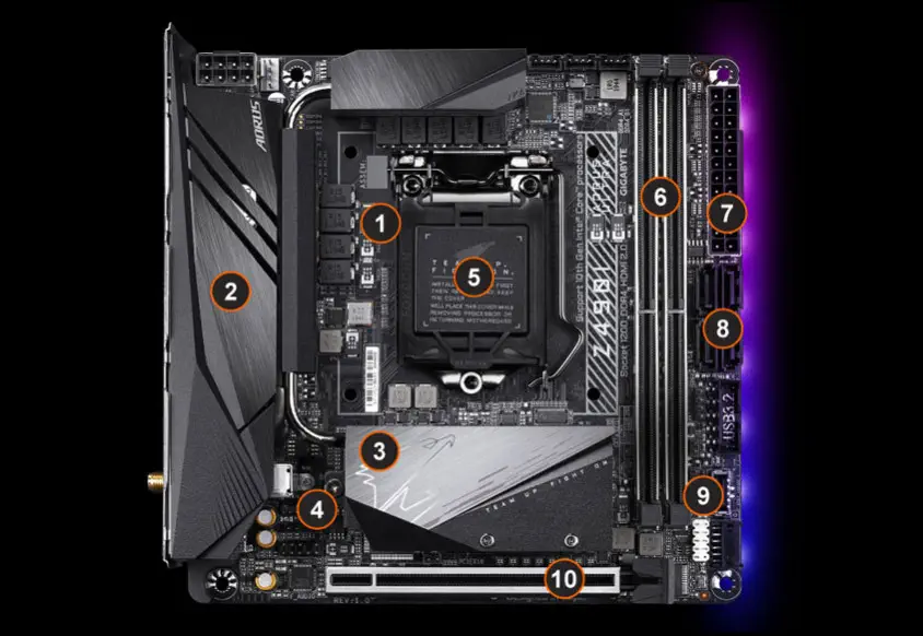 Gigabyte Z490I Aorus Ultra Mini-ITX Gaming Anakart