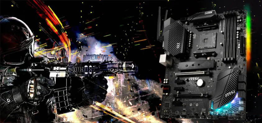 MSI B450 Gaming Pro Carbon Max WIFI Gaming Anakart