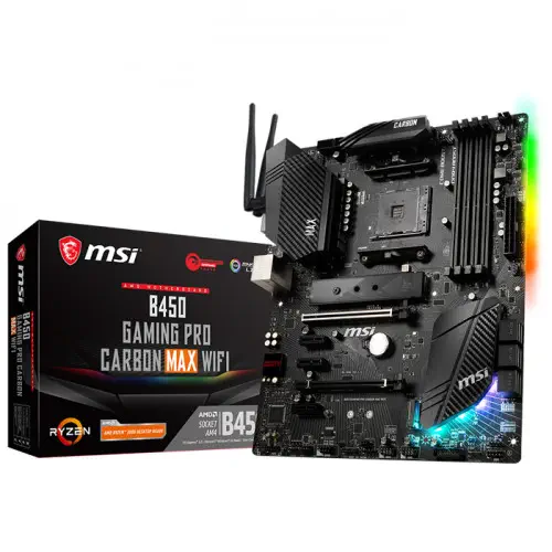 MSI B450 Gaming Pro Carbon Max WIFI Gaming Anakart