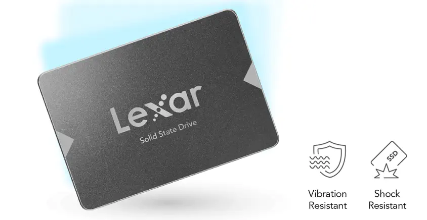 Lexar NS100 LNS100-128RB 128GB 520/440 MB/sn 2.5″ SSD Disk