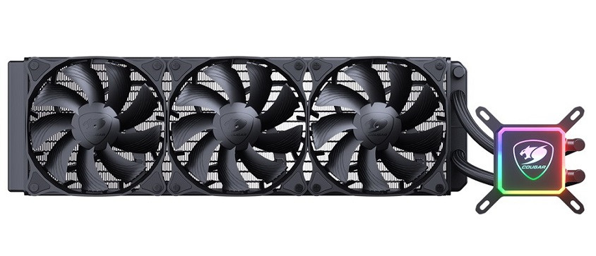 Cougar AQUA 360 Li Rgb 3xFan Sıvı Cpu Soğutucusu CGR-AQUA 360