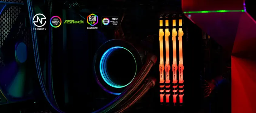 HyperX Fury RGB HX432C16FB3AK2/16 16GB DDR4 3200MHz Gaming Ram (Bellek)