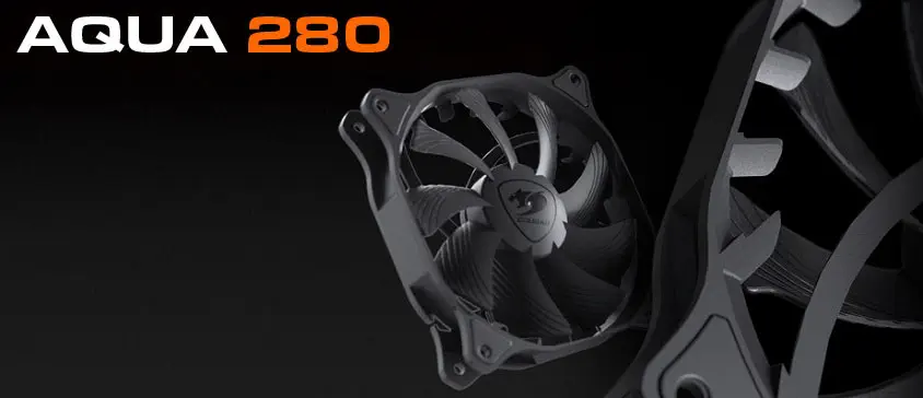 Cougar AQUA 280 CGR-AQUA-280 RGB 2 x Fan Sıvı CPU Soğutucusu 