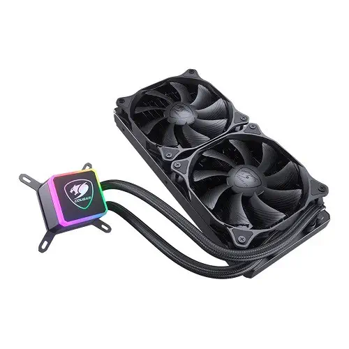 Cougar AQUA 280 CGR-AQUA-280 RGB 2 x Fan Sıvı CPU Soğutucusu 