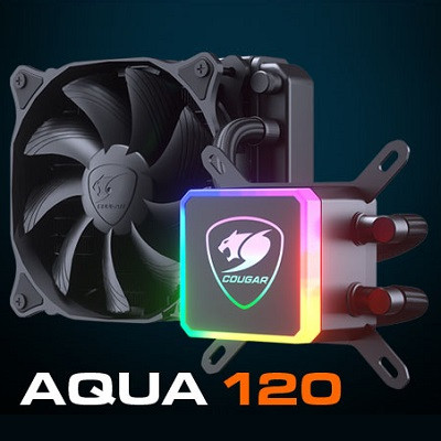 Cougar AQUA 120 CGR-AQUA-120 RGB 1 x Fan Sv CPU Soutucusu 