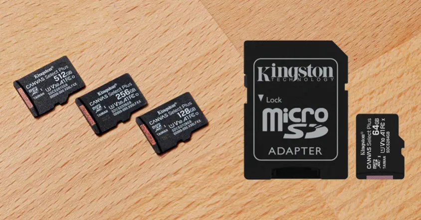 Kingston Canvas Plus 64GB SDCS2/64GB MicroSD Hafıza Kartı