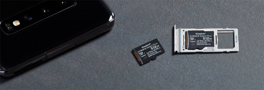 Kingston Canvas Plus 64GB SDCS2/64GB MicroSD Hafıza Kartı