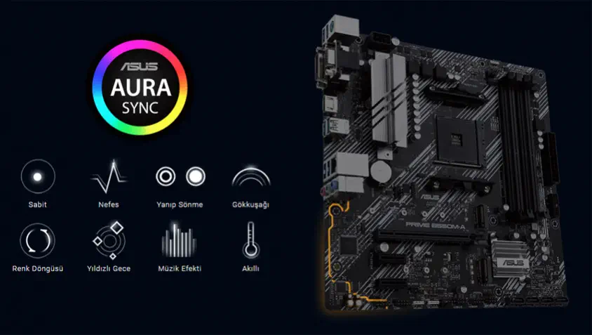 ASUS Prime B550M-A Gaming Anakart