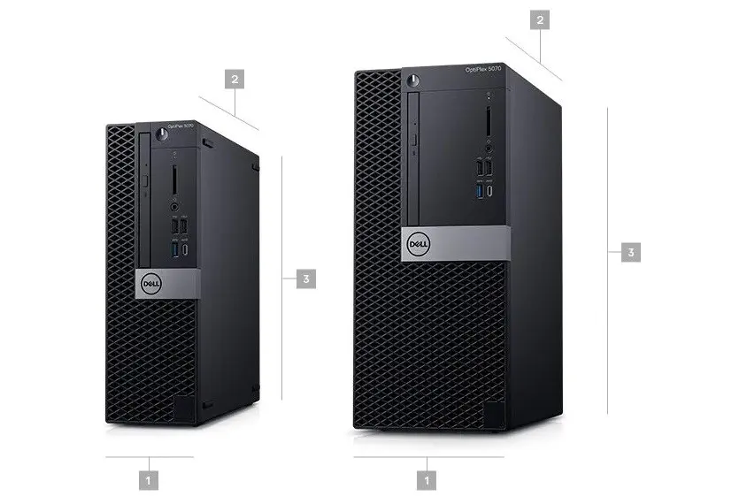 Dell Optiplex 5070MT N007O5070MT_WIN i5-9500 8GB 256GB SSD Windows10 Pro Masaüstü Bilgisayar