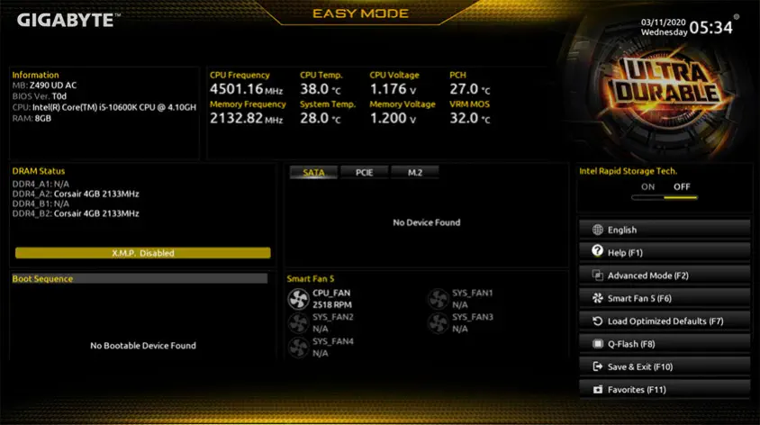 Gigabyte H410M S2H Gaming Anakart