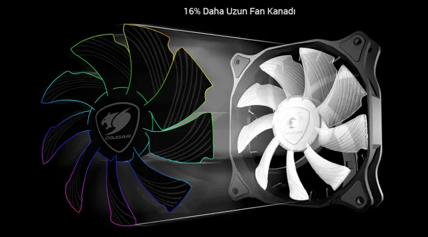 Cougar Helor 240 RL-HLR240-V1 RGB 2 x Fan Sıvı CPU Soğutucusu 