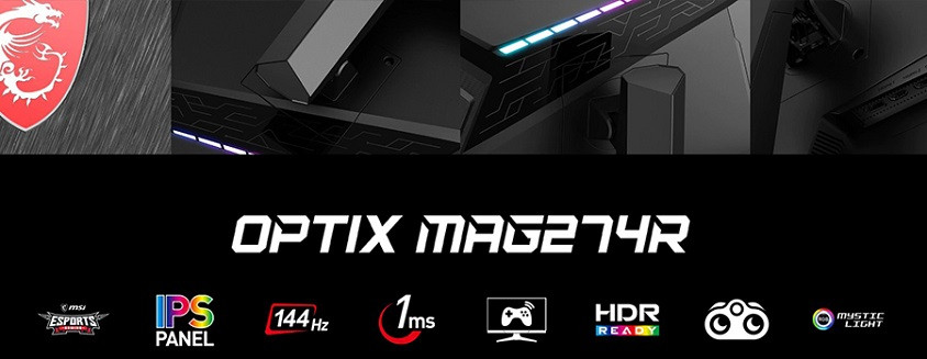 MSI Optix MAG274R 27″ Full HD IPS Gaming Monitör