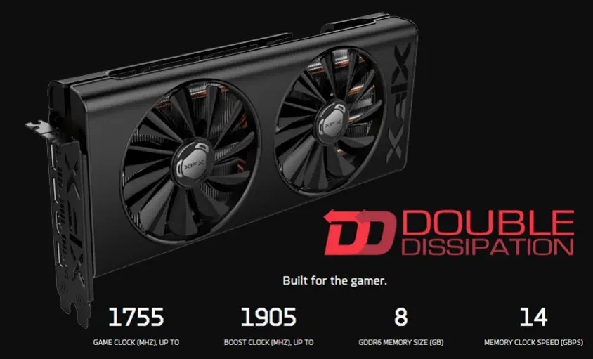 XFX Double Dissipation RX-57XT82LD6 Gaming Ekran Kartı 