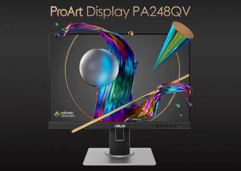 Asus ProArt Display PA248QV 24.1″ WUXGA IPS Monitör