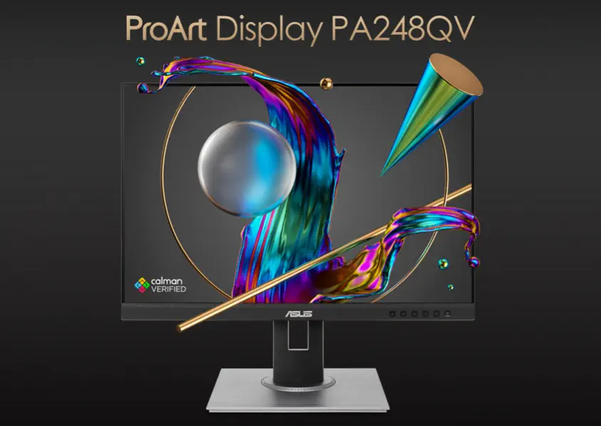 ASUS ProArt Display PA248QV 24.1″ WUXGA IPS Monitör