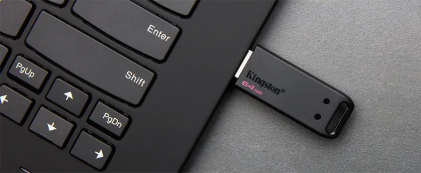 Kingston DataTraveler DT20/64GB 64GB USB.2.0 Flash Bellek