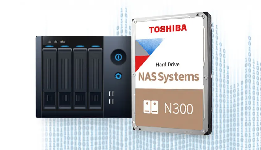 Toshiba N300 HDWG180UZSVA 8TB NAS Harddisk
