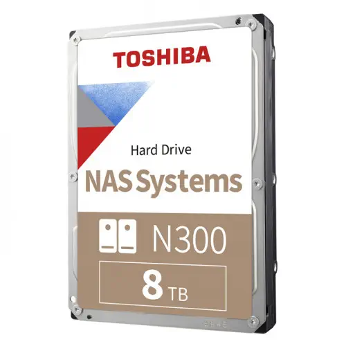 Toshiba N300 HDWG180UZSVA 8TB NAS Harddisk