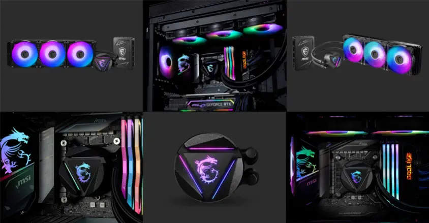MSI MAG CORELIQUID 360RH İşlemci Sıvı Soğutucu ve Kontrolcü