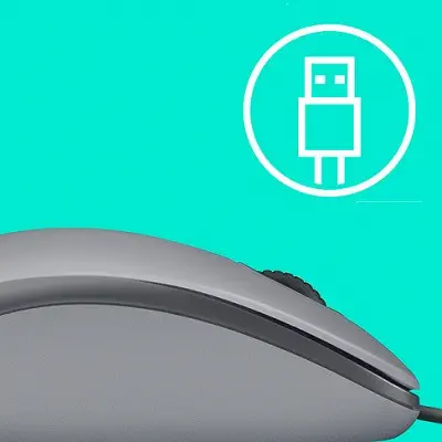 Logitech M110 910-005488 Optik Mavi Kablolu Mouse