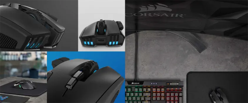 Corsair Ironclaw RGB Wireless CH-9317011-EU Kablosuz Gaming Mouse