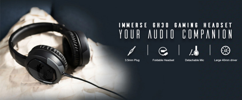 MSI Immerse GH30 V2 Kablolu Gaming (Oyuncu) Kulaklık
