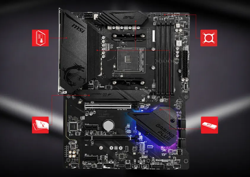 MSI MPG B550 Gaming Plus Gaming Anakart