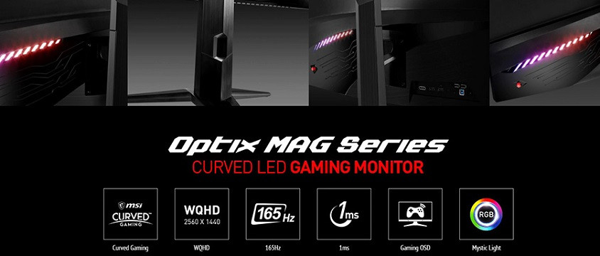 MSI Optix MAG322CQR 31.5” Full HD Curved Gaming Monitör