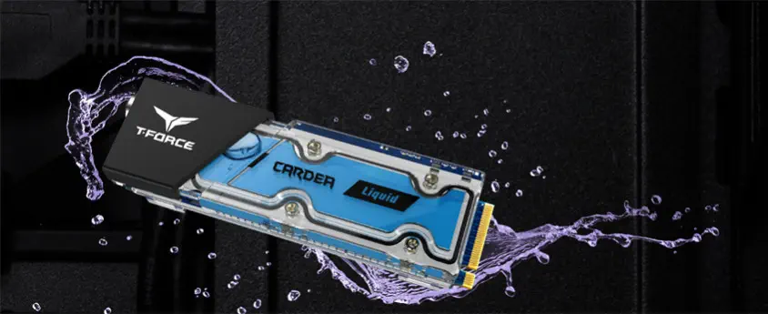 Team CARDEA Liquid TM8FP5512G0C119 512GB M.2 PCIe Sıvı Soğutma SSD Disk